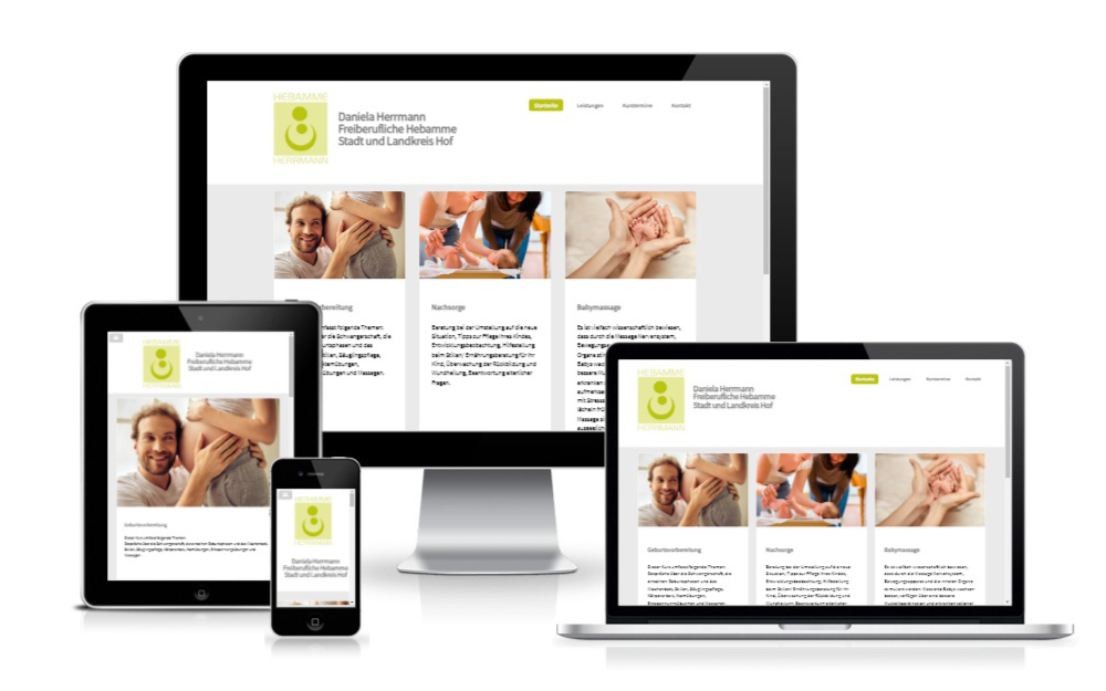 Beispiel Webdesign für Ärzte und Medizin-Berufe